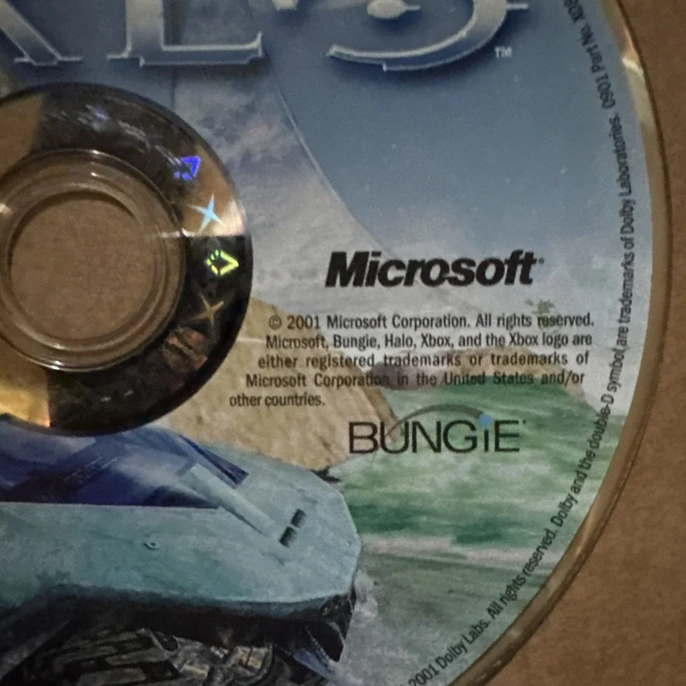 Halo Combat Evolved Original Xbox Disc - No Box Or Manual